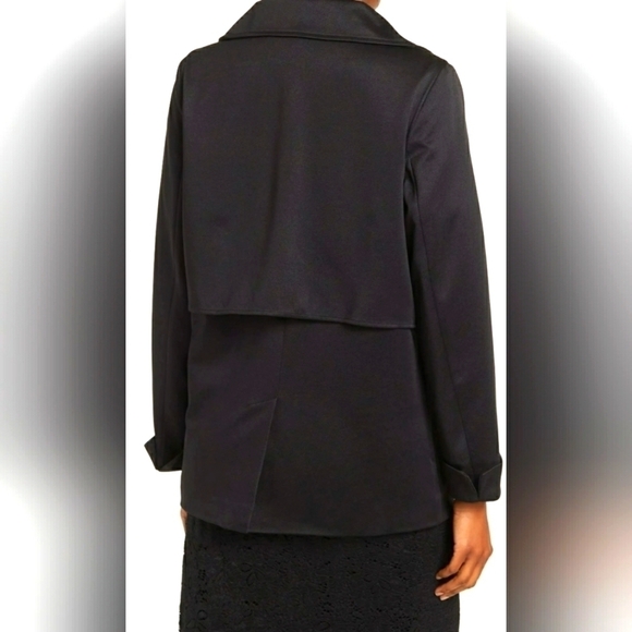 Adrianna Papell Drape Front Blazer (Size Small) - Picture 2 of 3